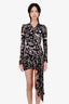 Rat & Boa Black/White Patterned 'Leotina' Mini Dress Size XS