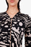 Rat & Boa Black/White Patterned 'Leotina' Mini Dress Size XS