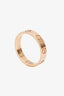 Cartier 18K Rose Gold Small Model Love Ring Size 49