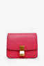 Celine Pink Leather Small Box Bag
