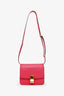 Celine Pink Leather Small Box Bag