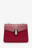 Bvlgari Pink Galuchat Calfskin Serpenti Forever Crossbody Bag