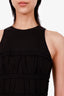 AJE Black Corset Midi Dress Size 6