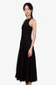 AJE Black Corset Midi Dress Size 6