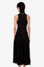 AJE Black Corset Midi Dress Size 6