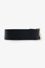 Louis Vuitton Black Epi Leather LV Twist Belt Size 85/34