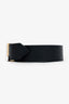 Louis Vuitton Black Epi Leather LV Twist Belt Size 85/34