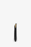 Saint Laurent Black Calfskin Matelasse Chevron Small Monogram A5 Wristlet