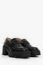 Stuart Weitzman Black Patent Soho 75 Loafers Size 38.5