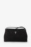 Toteme Dark Brown Suede T-Lock Top Handle Bag With Strap