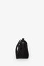 Toteme Dark Brown Suede T-Lock Top Handle Bag With Strap
