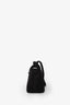 Toteme Dark Brown Suede T-Lock Top Handle Bag With Strap