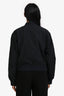 Louis Vuitton 2022 Black/White Monogram Zip Up Bomber Jacket Size 38
