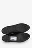 Miu Miu Black Patent Leather Crystal Embellished Lace Up Shoes Size 38