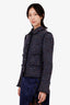 Pre-Loved Chanel™ 05A Navy Tweed Star Button Jacket Size 44