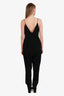 Zimmermann Black Strappy Side Sleeveless Jumpsuit Size 3