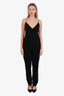 Zimmermann Black Strappy Side Sleeveless Jumpsuit Size 3