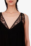 Givenchy Black Silk Lace Tank Top Size 40
