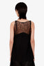 Givenchy Black Silk Lace Tank Top Size 40