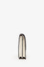 Valextra White Leather Envelope Clutch