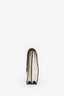 Valextra White Leather Envelope Clutch