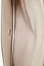 Valextra White Leather Envelope Clutch