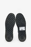 Pre-Loved Chanel Blue Tweed Cap-Toe Pearl Detail Oxford Shoes Size 39.5