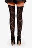 Dolce & Gabbana Black Lace Knee High Boots Size 40