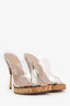 Vivienne Westwood Printed Cork Pvc Sandals Size 37