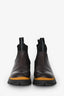 Prada Brown Leather Chelsea Boots Size 35.5