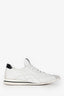Miu Miu White Leather Point Toe Sneakers Size 35.5