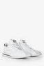 Miu Miu White Leather Point Toe Sneakers Size 35.5