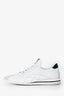 Miu Miu White Leather Point Toe Sneakers Size 35.5