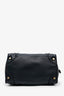 Celine Black Leather Micro Luggage Tote