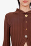 Jacquemus Brown Le Cardigan Bando Cardigan With Button Detail Size 38