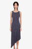 Reformation Navy Polka Dot Midi Length Dress Size XS