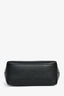 Veronica Beard Beige Canvas/Black Leather Tote With Strap