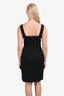 Dolce & Gabbana Black Sleeveless Mini Dress Size 42