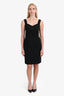 Dolce & Gabbana Black Sleeveless Mini Dress Size 42