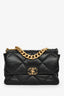 Pre-Loved Chanel™ Black Leather Medium 19 Flap Bag