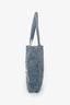 A.P.C. Blue Denim Logo Tote