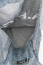 A.P.C. Blue Denim Logo Tote