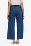 Rachel Comey Blue Fringe Hem Wide Leg Jeans Size 6