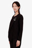Balenciaga by Alexander Wang F/W 2015 Black Draped Top Size 44