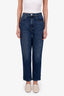 Favorite Daughter Medium Blue Valentina High Rise Cigarette Ankle Jeans Size 30