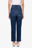 Favorite Daughter Medium Blue Valentina High Rise Cigarette Ankle Jeans Size 30