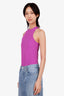 Fendi x Skims Purple High Neck Bodysuit Size L
