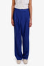 Frankie Shop Blue Pinstripe Trousers Size Large