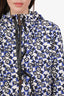 Louis Vuitton White/Blue Monogram Rain Jacket Size 36 Mens
