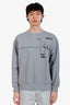 Acne Studios Grey Motif-print Sweatshirt Size M Mens